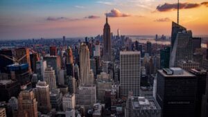 vista panorâmica de Nova York REITs