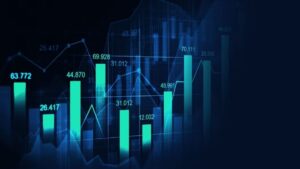 Imagem representando o ticker, um código usado na bolsa de valores para identificar e negociar um determinado ativo.