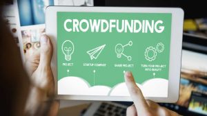 Imagem representando o Crowfunding, um método de financiamento coletivo que tem por objetivo arrecadar recursos para projetos.