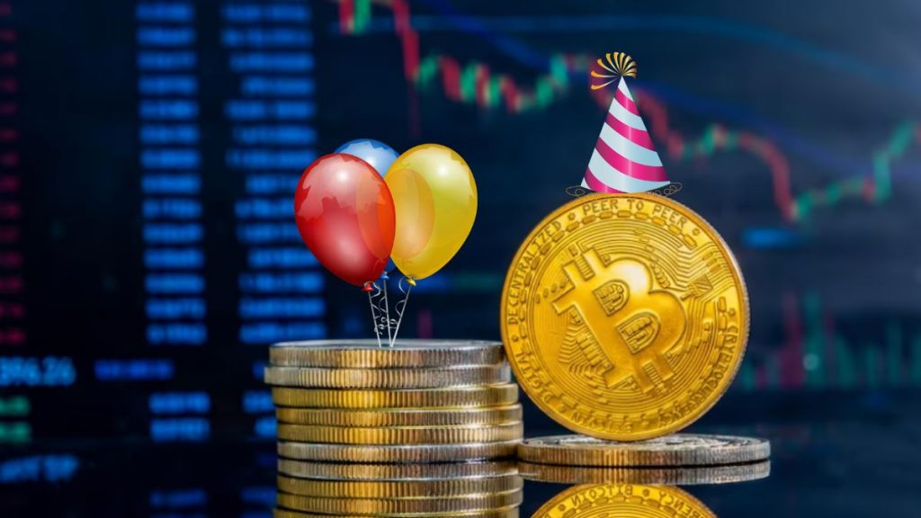 Aniversário de 15 anos do Bitcoin 