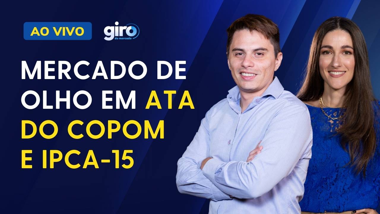 Ibovespa (IBOV) hoje; mercado aguarda ata do Copom e IPCA-15 na semana