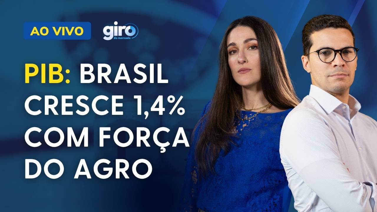 Ibovespa (IBOV) hoje: PIB brasileiro acelera 1,4%, puxado pelo boom do agronegócio