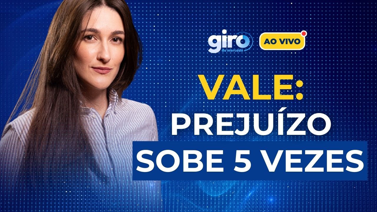 Vale (VALE3) tem prejuízo bilionário e Ibovespa cai aos 185 mil pontos