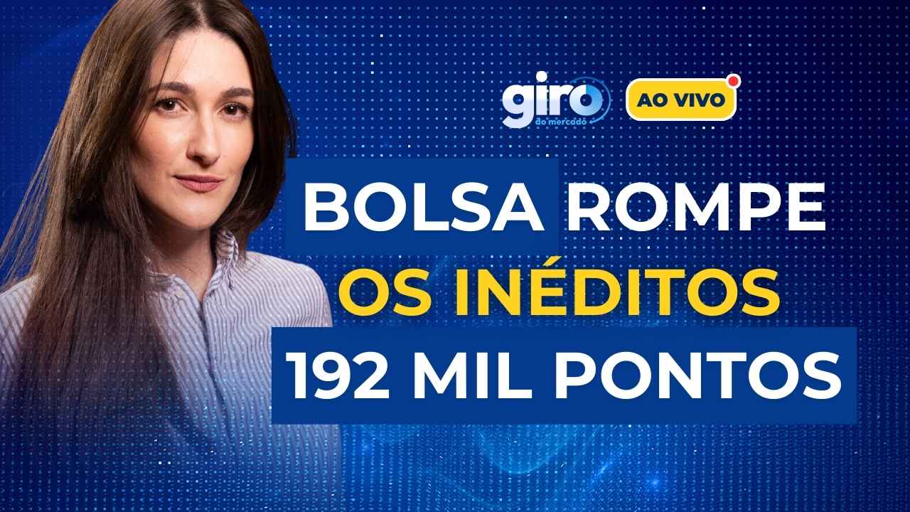 Bolsa alcança 192 mil pontos, diferença entre Lula e Flávio cai e mercado aguarda balanço da NVIDIA