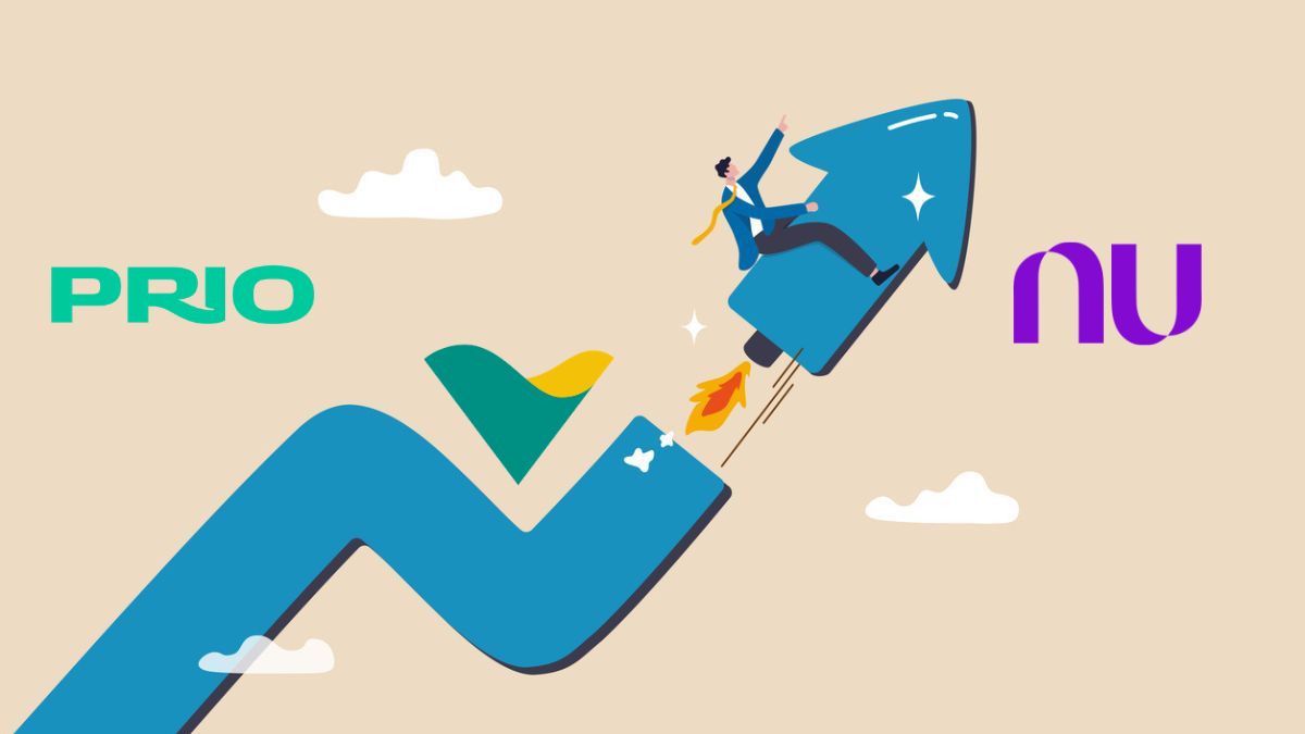 Ibovespa Vale Nubank Prio PRIO3 VALE3 ROXO34