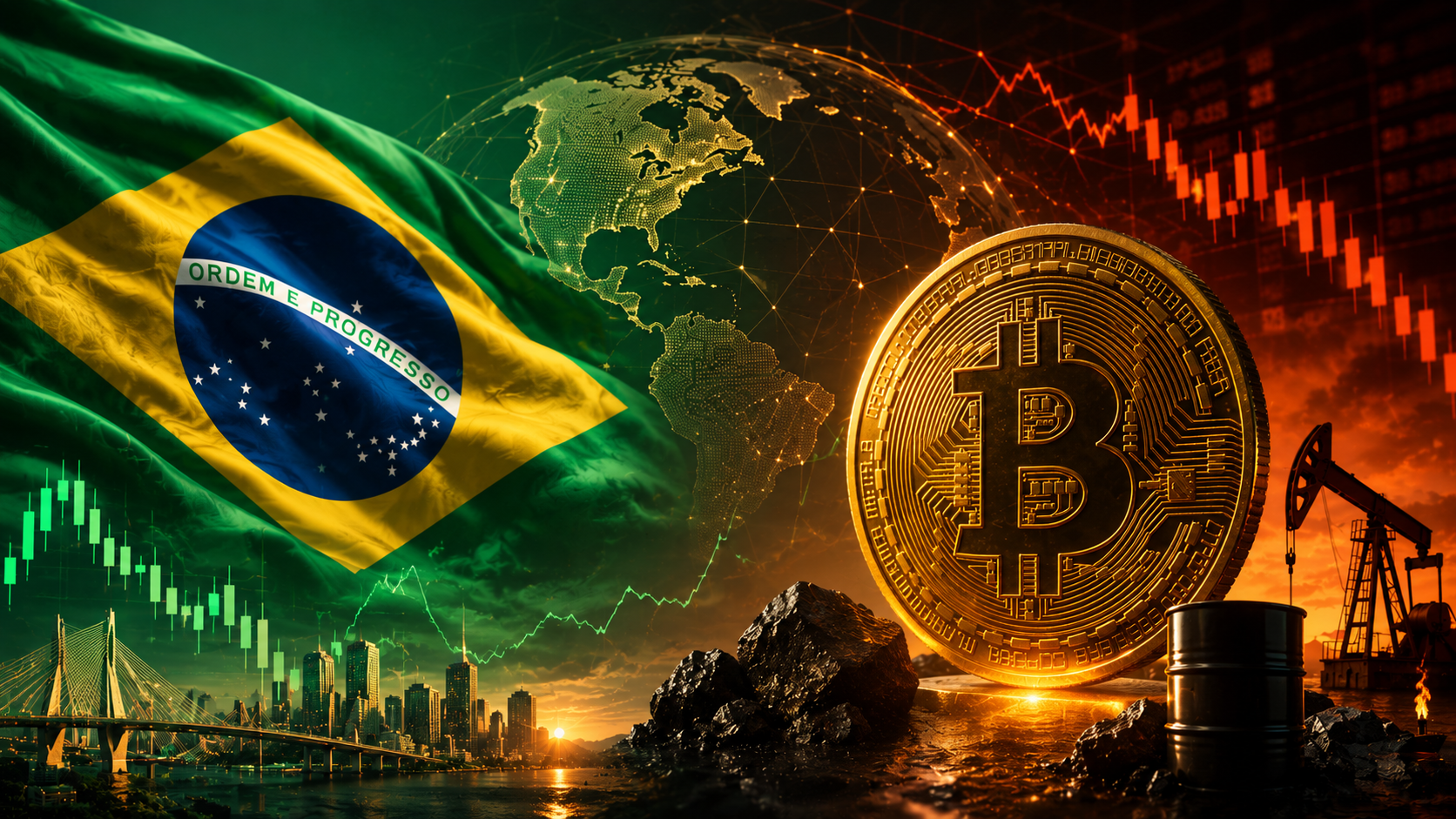 brasil e criptomoedas; bolsa; bitcoin