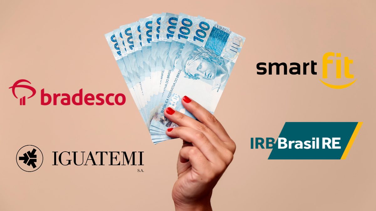 dividendos bradesco smartfit iguatemi igti11 bbdc4 smft3