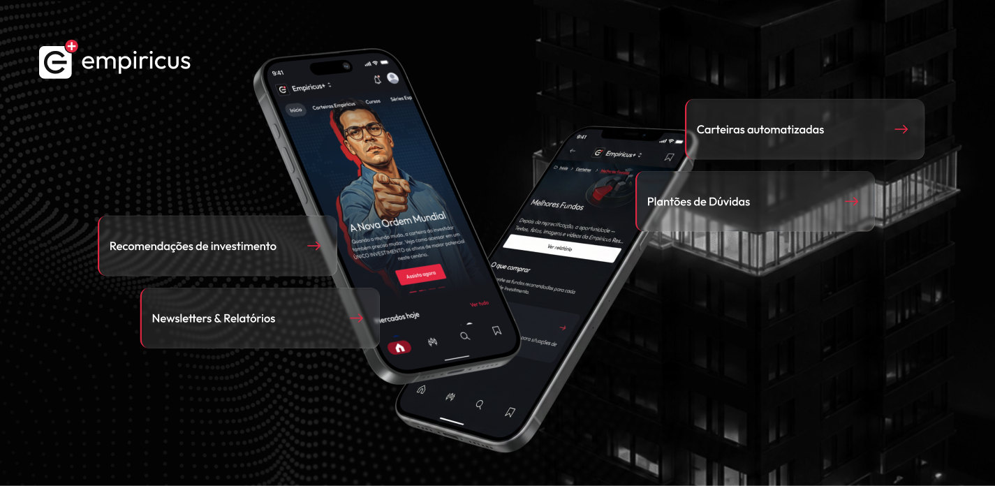 Nova versão 6.0 do app Empiricus está disponível para Android e IOS